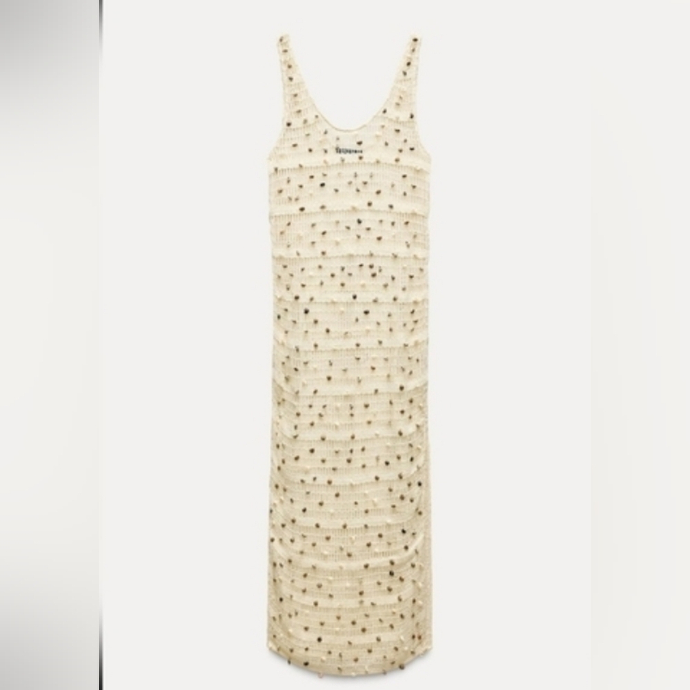 NWOT Mesh Seashell Dress